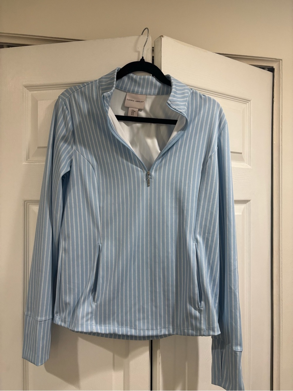 Laura Ashley Golf Quarter Zip Size M